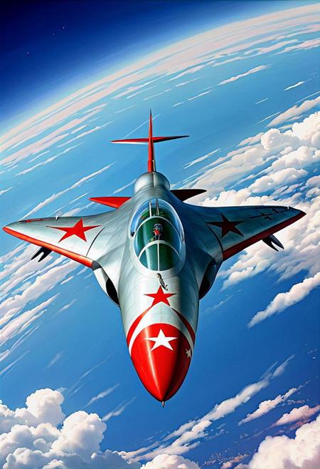 MiG-15. Soviet era jetfighter