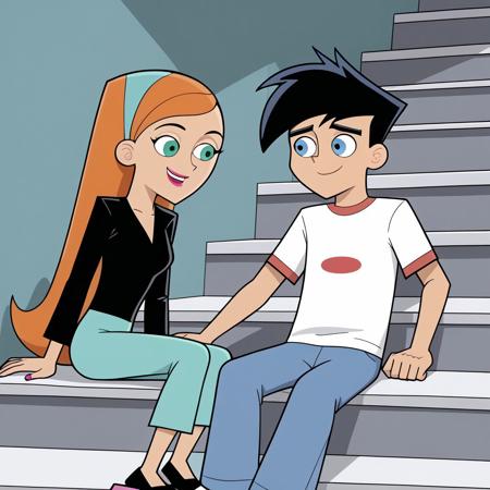 Danny with Jazz (Danny Phantom) pony/illust版本V1 (ID: 1184934)