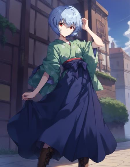 [costume] yagasuri hakama boots/矢絣袴ブーツ