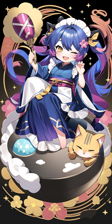 Version Q anime Luo Li