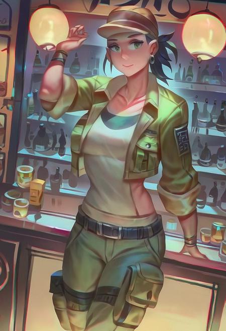 Female wildcards for PonyDiffusion