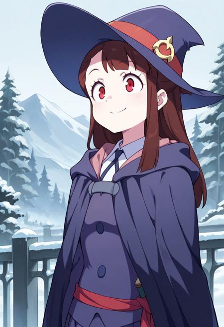 Atsuko Kagari - Little Witch Academia (Commission) - Pony + Illustrious
