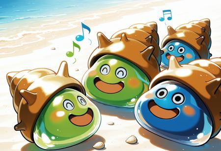 Shell slime / スライムつむり (Dragon quest) IL/Pony