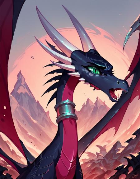 Corrupted Cynder【 The legend of Spyro - A New Beginning 】- 【PONY - FLUX - DSXL】版本V2 - Pony (ID: 638639)