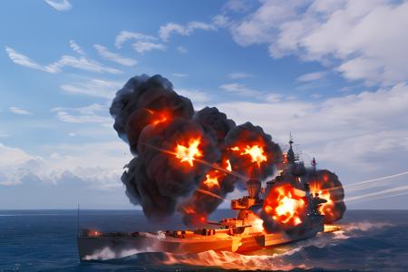 HMS King George V Battleship