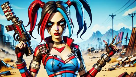 Borderlands Style (SDXL)