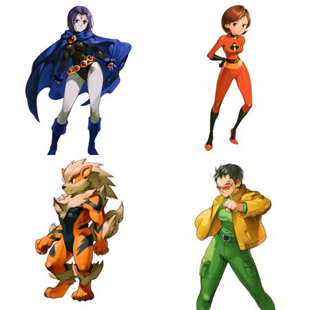 [Pony] Marvel VS Capcom 2 Character Art / Bengus Style版本v1.0 (ID: 604454)