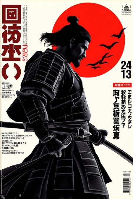 Japanese Graphic Art Style FLUX