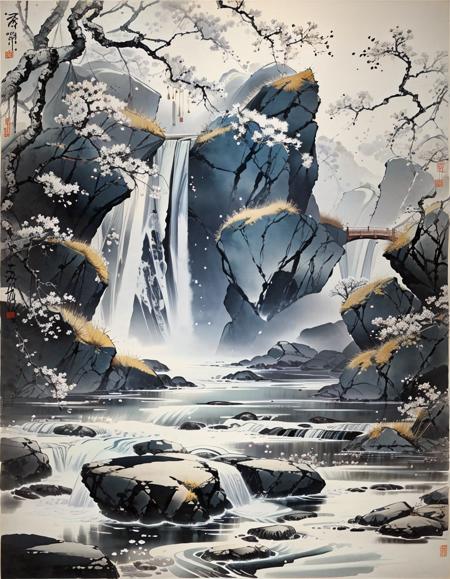 Modern chinese ink painting(當代工筆水墨畫)