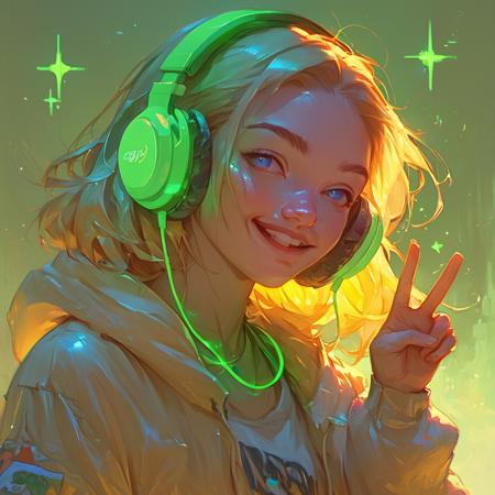Glowing Fashion Portraits