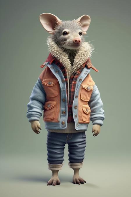 Dressed animals