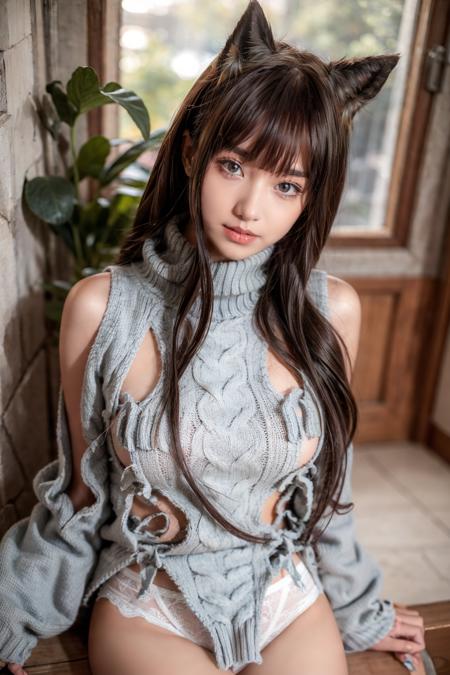 Coco's Sexy Clothing Collection CoCo最爱的性感服装合集版本Hollow Sweater (ID: 442687)