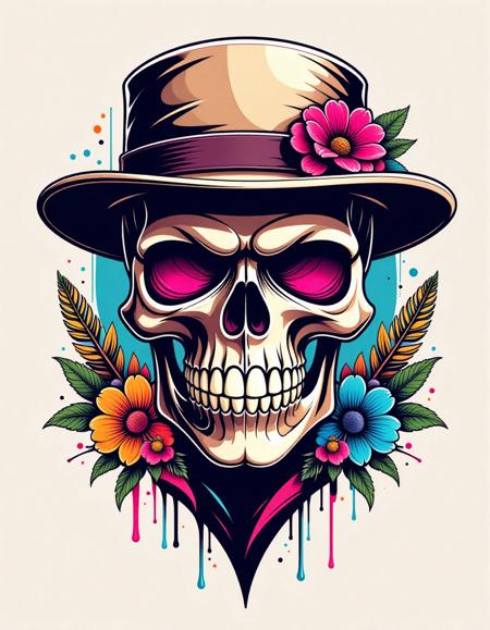 T-Shirt Vector Style - FLUX