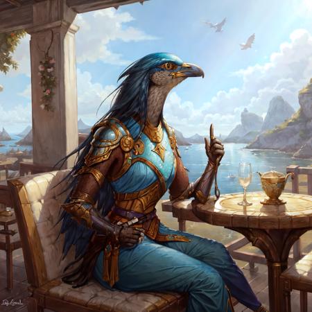 Aven (Dnd/Mtg) - Fantasy bird person