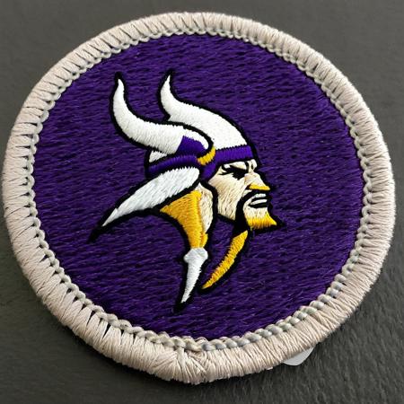 Merit Badge Embroidered Patch Style XL