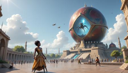 Arachnid - Creature Concept - FLUX
