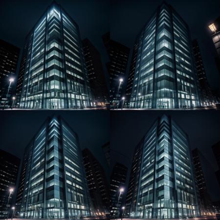 EliAI NightBuilding Exterior