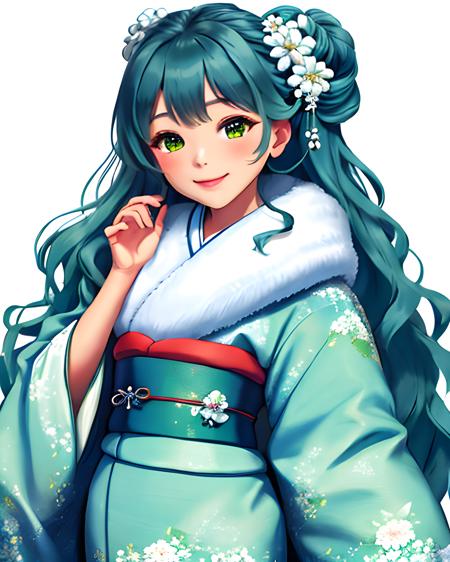 Furisode Fur Collar