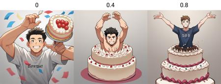 Jumping out of Cake