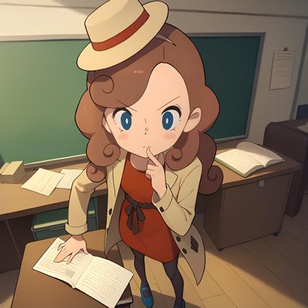 Katrielle Layton カトリーエイル・レイトン // Illustrious/Pony Character LoRA // Layton's Mystery Journey レイトン ミステリージャーニー