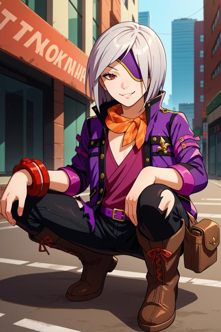 Gina Dickinson/ジーナ・ディキンソン (God Eater) SDXL LoRA [Pony Diffusion]