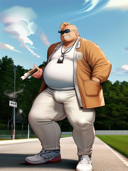 Character Change (♂) - PE Teacher - Time to exercise!