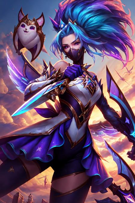 Star Guardian Akali from League of Legends