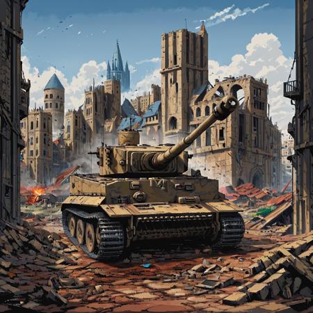 Tiger Tank (SDXL)版本Tiger Tank (SDXL) (SDXL)