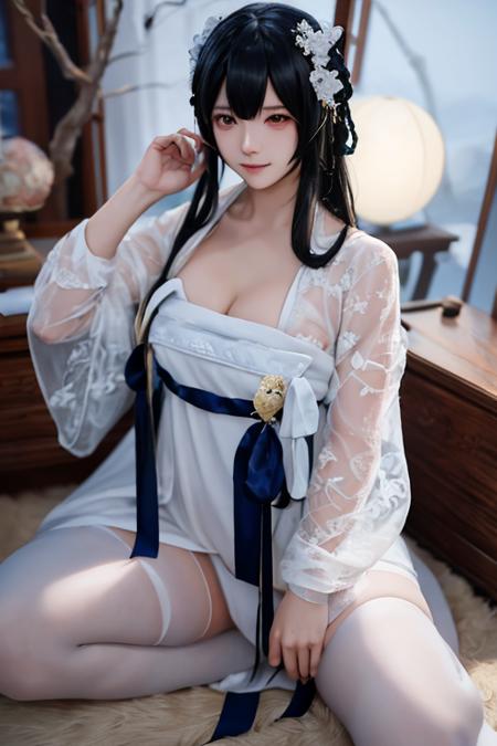 碧蓝 逸仙 膏发凝脂 Azur Lane Yat Sen