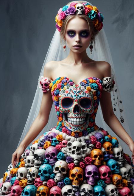 Colorful Skulls - World Morph