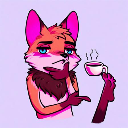 Thinking with a cup | meme concept