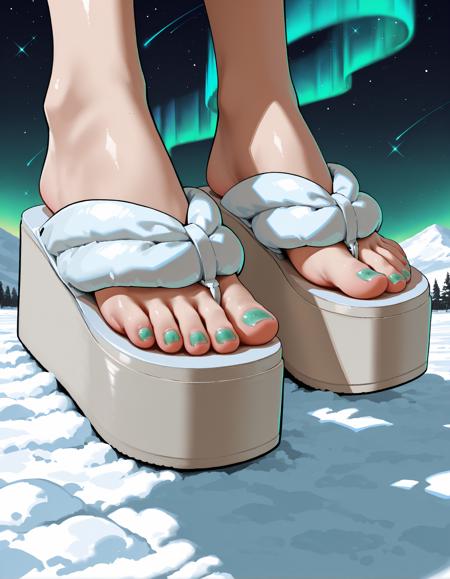 Double Puff Platform Flip Flops版本v1.0_ILLUSTRIOUS (ID: 1133541)