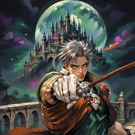 Haunting Castles (Background) [Pony/ILXL]