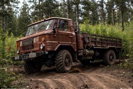 USSR truck GAZ-66 (СССР грузовой автомобиль ГАЗ-66)