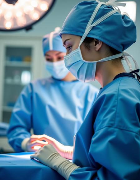 Female Surgeon / Surgical Nurse for Flux