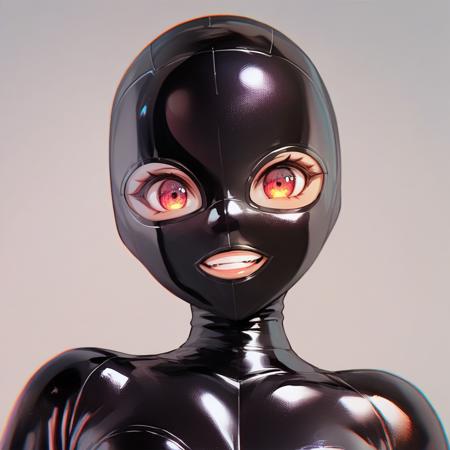 PONY Latex balaclava hood / Full head Rubber mask / Rubber suit版本v1.0 (ID: 952436)