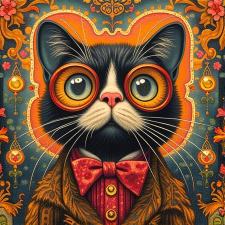 style of Louis Wain [FLUX] 120