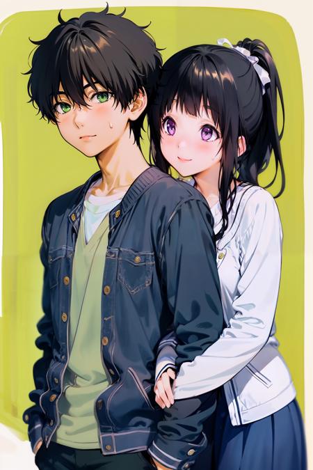 oreki x chitanda (Hyouka) 折木 x 千反田 （冰菓）