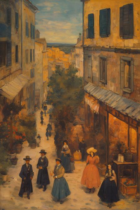 style of Maurice Prendergast 383