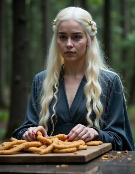 Emilia Clarke as Daenerys Targaryen - LORA  - FLUX and PONY ?