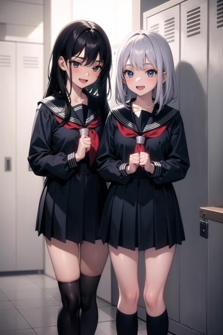 Locker room