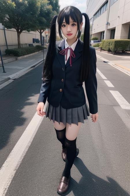 中野梓-秋冬校服 nakano azusa-winter school unifrom