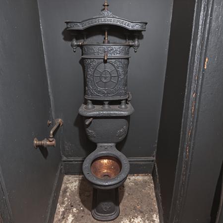 spooky places and spookier toilets