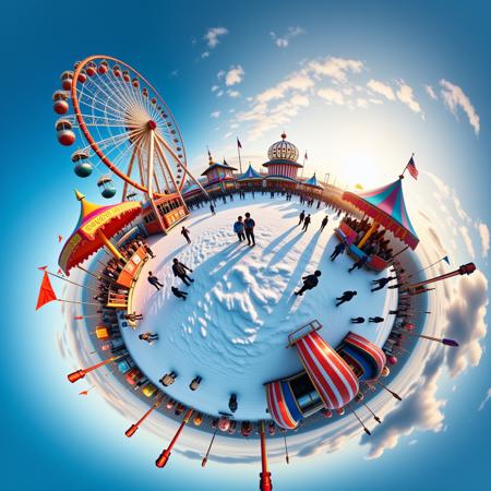 ? Tiny Planet LoRA - Flux ?