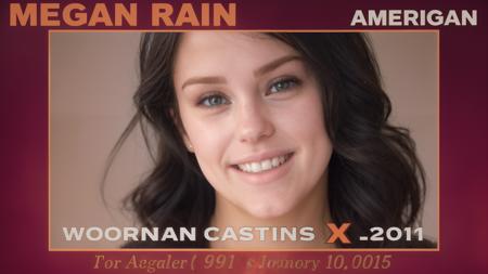 Megan Rain (early years)