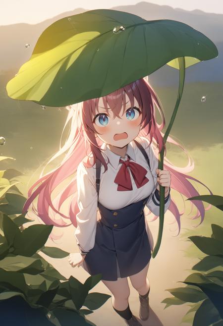 leaf umbrella / 葉っぱの傘