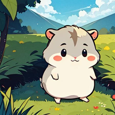 杯中的仓鼠（莫名成了可汗）hamster in cup