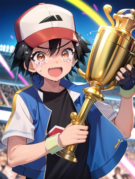 Scene - Trophy Hold - Celebrating Success! (100th Upload)