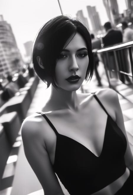 Monochrome portraiture