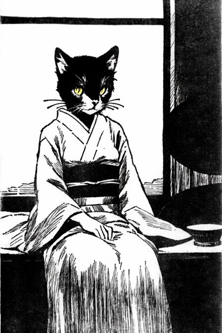 copperplate style 版画